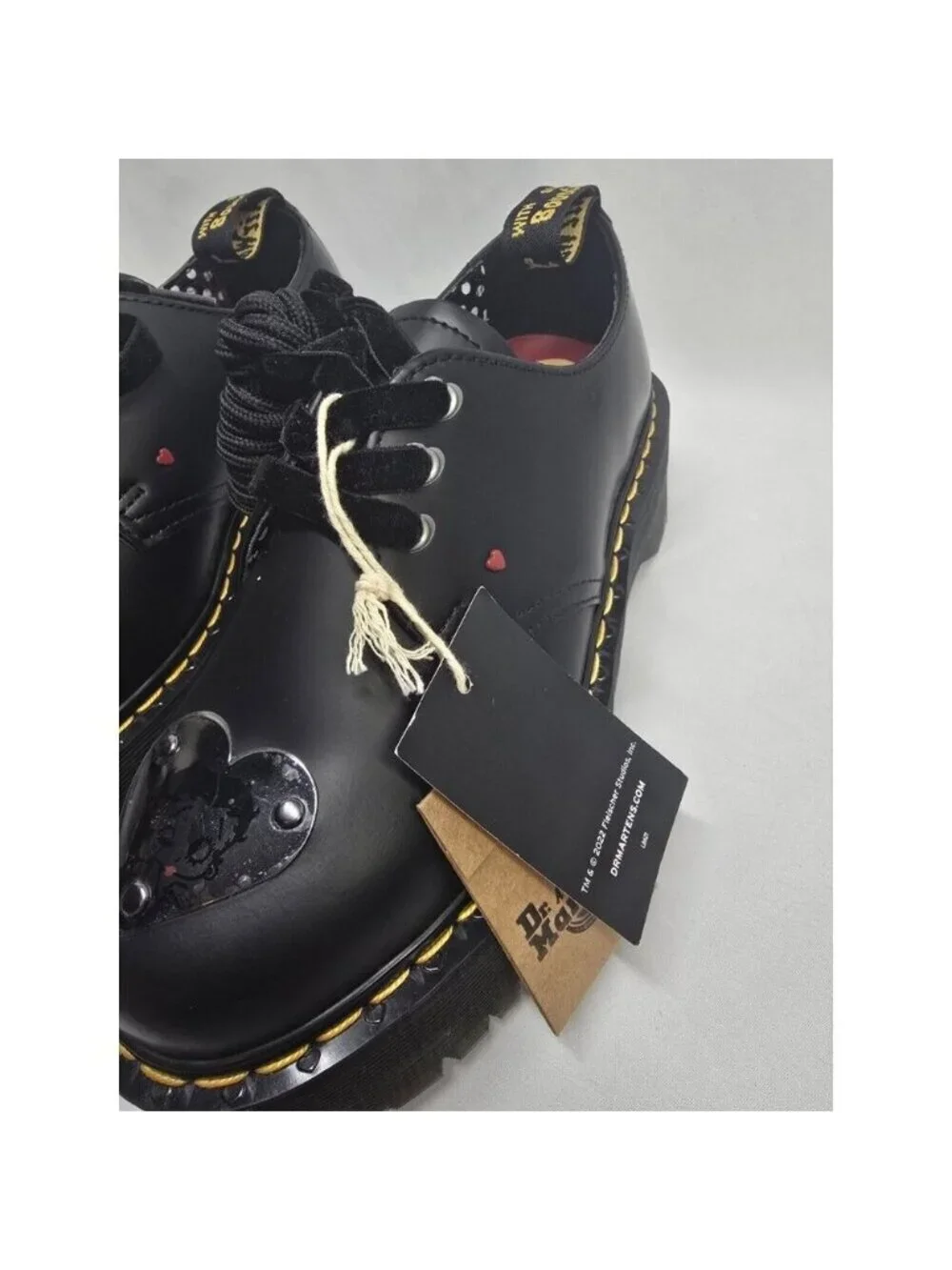 Dr.Martens Betty boop 1461 Quad Platform UK 5 Womens USA SIZE 7- New Without Box